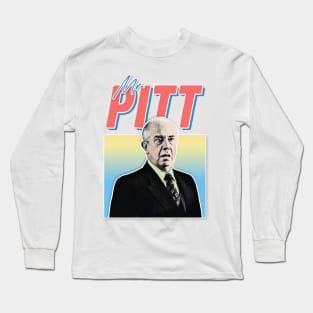 Mr Pitt Fan Art Long Sleeve T-Shirt